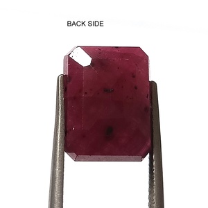 Rubí natural facetado de calidad excepcional, corte esmeralda, 10.00 quilates, piedra suelta de 10.3X13.5 mm para la elaboración de joyas - Product Image 5