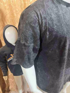 Camisetas Extra Grandes con Hombros Caídos para Hombre, Lavado Ácido, 100% Algodón, Transpirables, de Secado Rápido, Personalizadas - Product Image 6