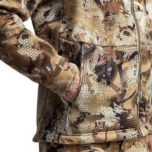 Chaqueta de Caza de Última Moda, Hecha a Medida, de Alta Calidad, con Cuello Alto, Microfelpa, Cierre de Cremallera, Diseño Estampado, Ligera - Product Image 4