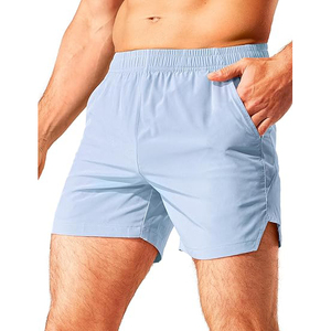 Pantalones Cortos Deportivos para Hombre con Cierre Trasero, Material Transpirable, Evita la Humedad, Suaviza las Articulaciones, Reduce el Enrojecimiento, Ideales para Correr y Fitness - Product Image 1