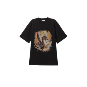 Camiseta Personalizada de Manga Corta para Hombre, Corte Regular, Impresión Digital, Tela de Algodón/Bambú, Ecológica, Antiencogimiento, Transpirable, Logotipo Frontal - Product Image 4