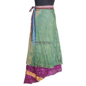 New Indian Printed Long <b>Wrap</b> Around <b>Skirt</b> Magic 38" Sarong Pareo Custom Latest Design Women Fashion Wear for Women - Product Image 2