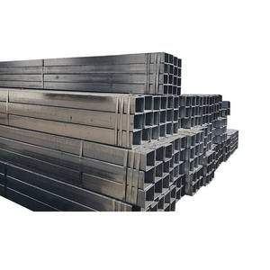 Poteaux de portail de jardin en tube carré d'acier thermolaqué, fabriqués au Vietnam, pour l'Europe, noir, vert, étanches, système de portail 3D - Product Image 2