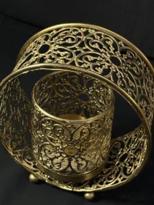 เชิงเทียนเชิงเทียนโคมไฟตกแต่งห้องหรูหราดีไซน์หรูหราทำด้วยมือหรูหราสำหรับตกแต่งบ้าน - Product Image 4