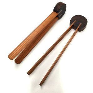Pinces en bois de qualité exceptionnelle pour la cuisine, design optimal, mini pinces, accessoire de cuisine à prix raisonnable - Product Image 2
