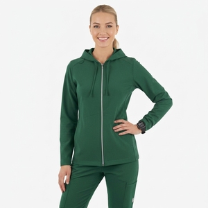 B8285 Sweat à capuche pour homme, 100% Coton, Automne, Col rond, Coupe ajustée, Couleur unie, Brodé, Respirant, Anti-boulochage, Manches longues, Taille S - Product Image 4