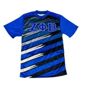 1908 Blue Dry Fit Jersey Women Short Sleeve Athletic Shirt Greek Sorority Apparel Moisture Wicking Sport <b>Top</b> Breathable Fit - Product Image 1