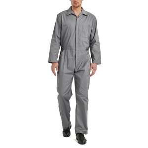 Combinaison de travail personnalisée en pur coton pour hommes, réfléchissante, pour soudeurs, chantiers navals, ports maritimes, vêtements de sécurité résistants pour la réparation de machines - Product Image 1
