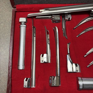 Set de Laringoscopio WPS de 11 Piezas, con 2 Palas de Intubación y 2 Empuñaduras, Kit de Diagnóstico para Gestión de las Vías Respiratorias, Manual para Cirugía Ortopédica - Product Image 4
