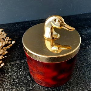 Exquisite Duck <b>Head</b> Lid And Red Marble <b>Style</b> Buckets For Luxury Beverage Serving Home Bars And Elegant Party Use From India - Product Image 6