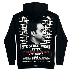 Sudadera con Capucha Personalizada con Logotipo, Forro Polar Grueso de Invierno, Felpa Francesa 100% Poliéster, Talla XS, Corte Regular, Secado Rápido y Transpirable - Product Image 3