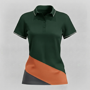 Service OEM, haute qualité, faible MOQ, style streetwear, polo décontracté pour femmes à manches courtes, couleur unie, prix de gros - Product Image 5