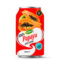 Boisson de jus de mangue véritable tropicale 330ml Can | Échantillon gratuit Étiquette de conception gratuite | WANA Beverage Company Vietnam Fabricant