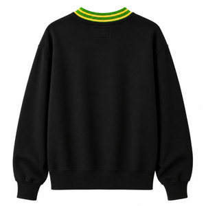 เสื้อสเวตเชิ้ตคอกลมผ้าฝ้ายปักลายสีเขียวและสีเหลืองสำหรับผู้หญิง แบรนด์ Chi Eta Phi เหมาะสำหรับชุดนักเรียนหญิงในชมรม - Product Image 5