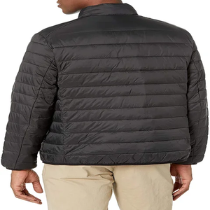 Veste d'hiver matelassée unisexe personnalisable avec logo, design patchwork, pour l'extérieur – Vente en gros - Product Image 5