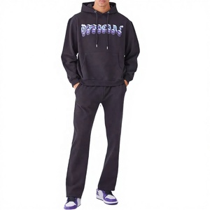 กางเกงวอร์มลำลองสไตล์สตรีทแวร์ผ้าฝ้ายเฟรนช์เทอร์รี่สำหรับผู้ชาย ขายส่ง บริการ OEM กางเกงจ็อกเกอร์แบบเรียบ กันน้ำ - Product Image 3