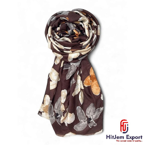 Premium Printed Long <b>Scarf</b> Soft Fabric Head <b>Scarf</b> Custom Branding White Label Low MOQ OEM ODM Custom Textile Manufacturer - Product Image 5