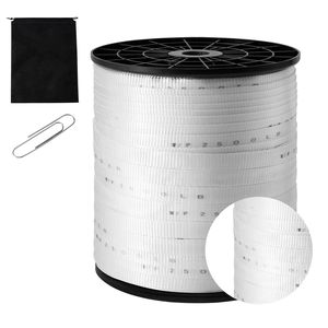 3/4\" X 1053 Mule <b>Polyester</b> Pull Tape Flat Rope Cable <b>Ties</b> with 2500 Lbf Tensile Capacity Printed Webbing Package - Product Image 6