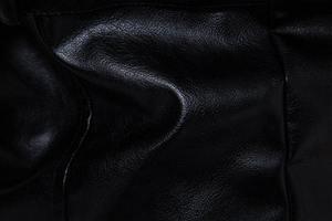 Gilet moto en cuir véritable pour homme, col montant, fermeture éclair, couleur unie, vêtement d'extérieur pour l'automne, coupe classique - Product Image 3