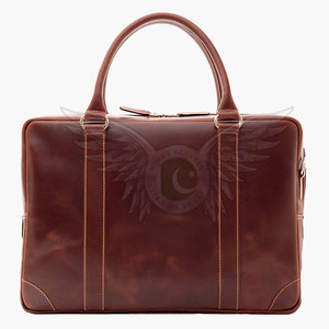 Bolso para Portátil Casual, Duradero, de Cuero Genuino, Unisex, con Correa para el Hombro y Personalización para Uso Profesional y de Oficina - Product Image 6