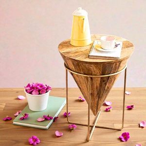 Traditional Antique Side <b>Table</b> Eco-Friendly Durable Wood for Living Rooms Cafe Interiors Office Seating Zones Coffee <b>Table</b> Bulk - Product Image 4