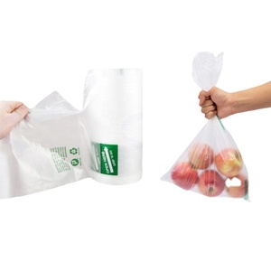 Supermarché Produire Sac Rétractable PE Emballage Alimentaire Taille Personnalisée Couleur Épaisseur Recyclable Vietnam Usine Prix Chaud Offre Spéciale - Product Image 1