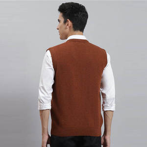 Pull sans manches chaud à superposer, avec tricot de qualité supérieure, intérieur doux, coupe confortable - Product Image 3