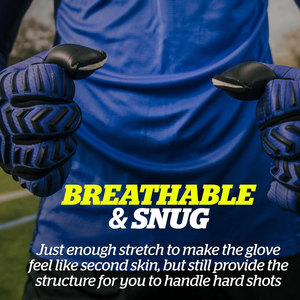 Football Goalkeeper Gloves Full Finger Non-Slip Breathable PU Material <b>Wrist</b> Length Finger Thumb Protection Unisex Sports Glove - Product Image 6