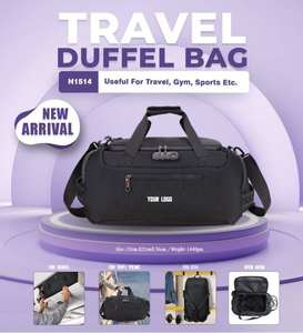 Bolsa de Viaje Deportiva para Gimnasio, para Hombres y Mujeres, Uso en Exteriores, Resistente al Agua, Gran Capacidad - Product Image 2