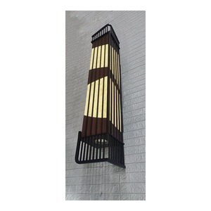 Lámpara de Pared LED de Acero Inoxidable para Exteriores, 30W 50W, Iluminación Arquitectónica Ascendente y Descendente - Product Image 1
