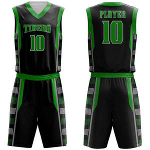 Uniforme de Baloncesto Personalizado para Hombre, de Secado Rápido, Transpirable, 100% Poliéster, Cómodo - Product Image 5
