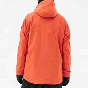 Veste de ski matelassée imperméable pour homme, personnalisée, avec capuche, 10 000 mm, isolée, pour l'hiver, la randonnée en plein air, la neige, fabricant OEM ODM - Product Image 5