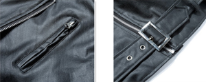 Customized High Quality <b>Punk</b> Men Bicycle Motorcycle Leather Leather <b>Jacket</b> - Product Image 4