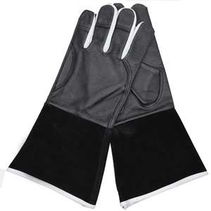 Guantes de Seguridad para Soldadura TIG de Primera Calidad, Forro de Algodón Suave, Resistentes al Calor, Piel de Vacuno Granulada, Protección para Manos y Brazos - Product Image 2