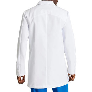 Bata de Laboratorio Blanca con Logotipo Personalizado, Ropa de Hospital Transpirable, Bata Médica Unisex - Product Image 4