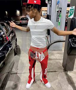 Très tendance nouveaux ensembles décontractés pour hommes d'été chemise à manches courtes et pantalon imprimé ensemble de survêtement ensembles pour hommes fabriqués par Gucha Sports - Product Image 5