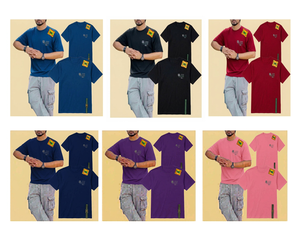 T-shirt imprimé tendance noir surdimensionné pour homme – Fabricant – Qualité supérieure et prix bas – Vêtements pour homme de haute qualité – Vente en gros - Product Image 1