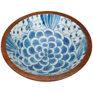 Tazón de Servir de Madera Hecho a Mano, Duradero, Apto para Lavavajillas, Diseño Clásico, Forma Personalizada para Servir Comida, Frutas, Mesa, Fiesta, Boda - Product Image 1