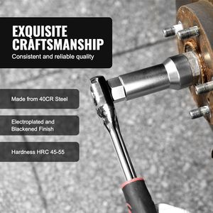 Set di 10 Attrezzi per Riparazione Auto, Kit di Filettatura per Assali M20 M22 M24 UNF 13/16'' 3/4'' - Product Image 4