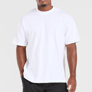 T-shirt en coton blanc pour homme de votre marque, à manches courtes, col rond, imprimé lettres, style décontracté streetwear, coupe classique et en vente en ligne - Product Image 6