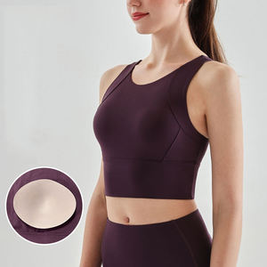 Soutien-gorge de sport pour femme, résistant aux chocs, adapté à la salle de sport, doux pour la peau, avec rembourrage amovible - Product Image 3