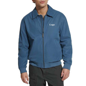 เสื้อแจ็คเก็ตบอมเบอร์ผู้ชายแบบสั่งทำขายส่ง OEM ดีไซน์คลาสสิกสำหรับกิจกรรมกลางแจ้ง ผ้าฟลีซหนานุ่ม ระบายอากาศได้ดี แห้งเร็ว กันน้ำสำหรับฤดูหนาว - Product Image 4