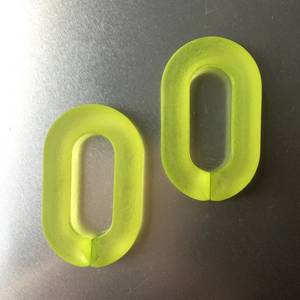 <b>Resin</b> Material and Custom Color Availability Handmade Large <b>Resin</b> Chain Links with Transparent Colorful <b>Epoxy</b> <b>Resin</b> - Product Image 6