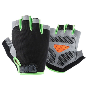 Gants de cyclisme VTT et vélo de route avec coussinet en gel, gants de sport respirants, protège-poignets, gants de vélo demi-doigts - Product Image 1