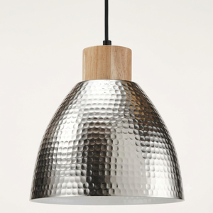Lámpara Colgante de Latón Dorado con Pantalla Metálica en Forma de Campana, Base E26, Luz Blanca Cálida 2700K, Diseño de Montaje en Techo para Interiores - Product Image 6
