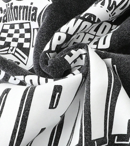 Vente en gros de sweats à capuche en molleton de coton délavé à l'acide, coupe oversize et classique, avec logo imprimé en sérigraphie - Product Image 6