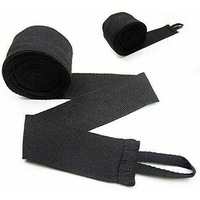 OAKSM SPORTS Pembalut Tangan Tinju Heavy Duty, Elastis Katun, Penyangga Pergelangan Tangan, Dapat Disesuaikan, Bermotif, Bernapas, Unisex untuk Tinju