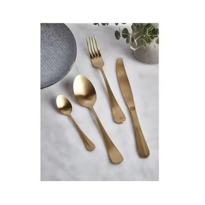 Ensemble de couverts en acier inoxydable moderne pour une utilisation contemporaine dans les restaurants et les hôtels - Product Image 1