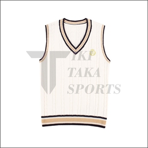 Tiki Taka Sports OEM High Quality Custom Men's School <b>Cardigan</b> <b>Sweater</b> Winter Wool/Nylon V-neck Full Sleeves Single Button Lace - Product Image 2