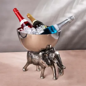 Seau à glace de luxe fait main pour champagne, vin, bière et boissons – Idéal pour l'hôtellerie de luxe, la restauration fine et les événements haut de gamme - Product Image 4